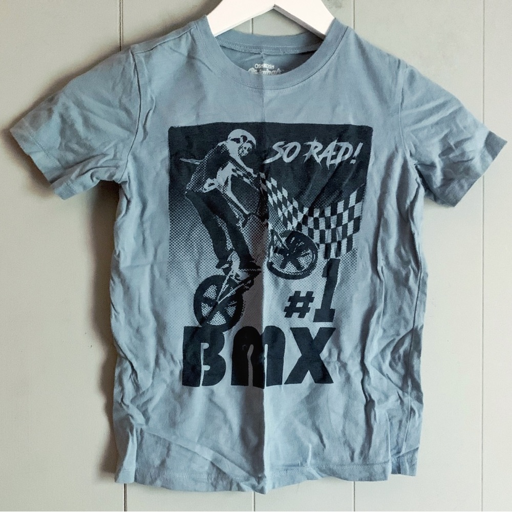 OSHKOSH Originals Rad BMX Graphic Tee Blue 8